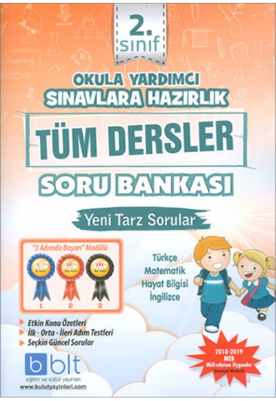 Bulut 2.Sınıf Tüm Dersler Soru Bankası (Yeni)
