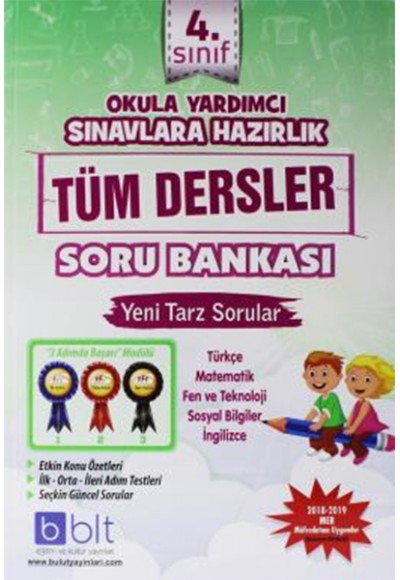 Bulut 4.Sınıf Tüm Dersler Soru Bankası (Yeni)