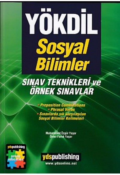 YÖKDİL Sosyal Bilimler Sınav Teknikleri ve Örnek Sınavlar