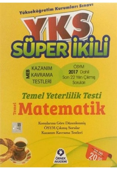 Örnek Akademi YKS TYT Süper İkili Temel Matematik