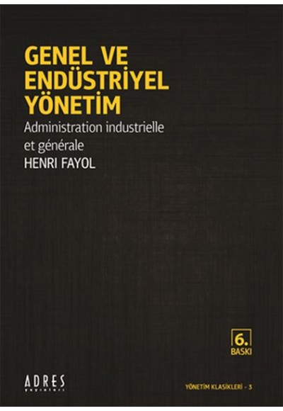 Genel ve Endüstriyel Yönetim