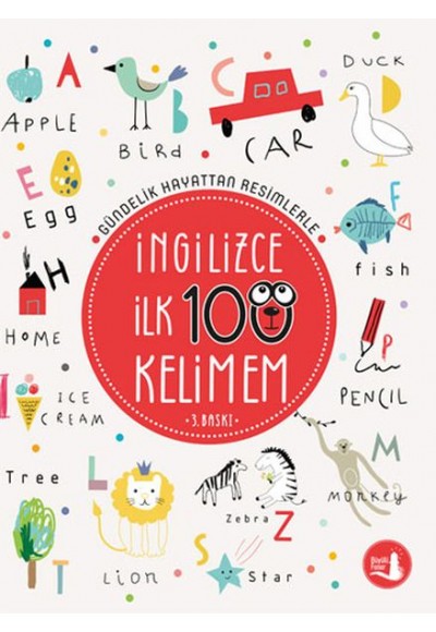Gündelik Hayattan Resimlerle İngilizce İlk 100 Kelimem