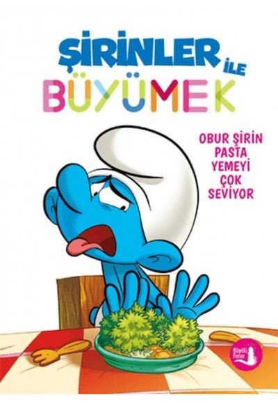 Şirinler İle Büyümek 3 Obur Şirin Pasta Yemeyi Çok Seviyor