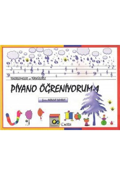 Tekerlemeler ve Türkülerle Piyano Öğreniyorum - 1