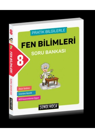 Şenol Hoca 8. Sınıf Fen Bilimleri Soru Bankası (Yeni)