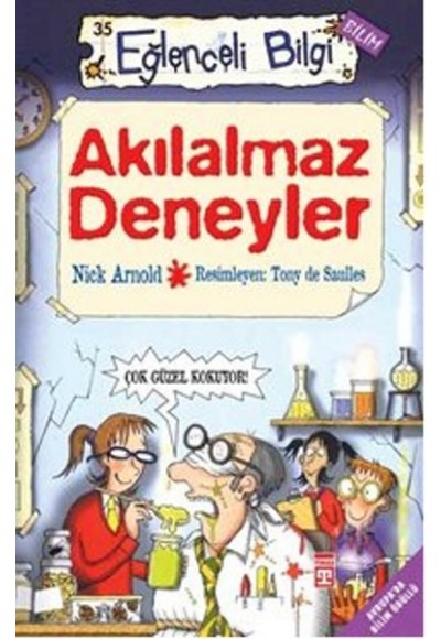 Akılalmaz Deneyler Eğlenceli Bilgi - 35