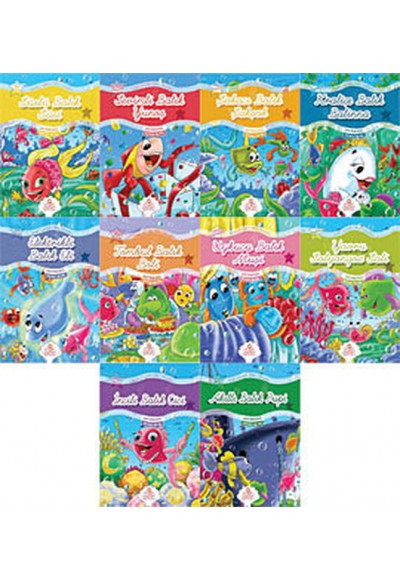 Renkli Denizaltı Ülkesi Masalları (10 Kitap)