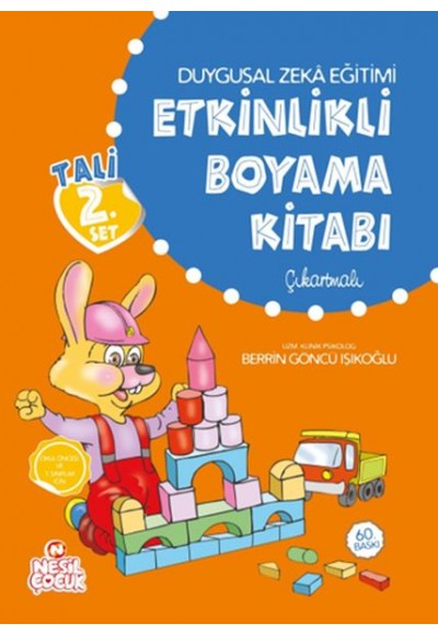 Duygusal Zeka Eğitimi  Etkinlikli Boyama Kitabı (Çıkartmalı)