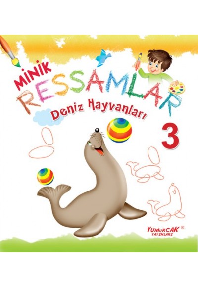 Deniz Hayvanları - Minik Ressamlar 3