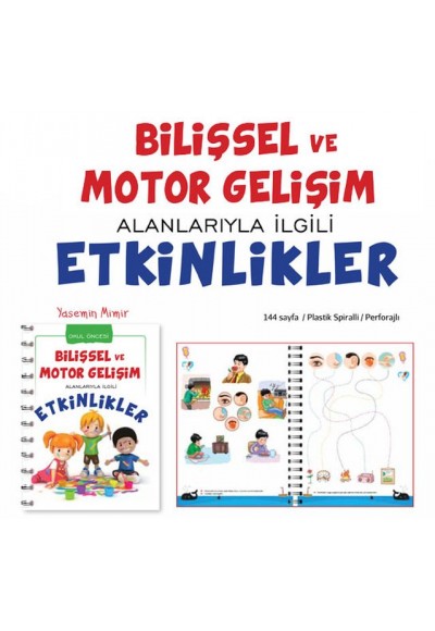 Bilişsel ve Motor Gelişim Anlatımlarıyla İlgili Etkinlikler (Okul Öncesi Eğitim Kitabı)