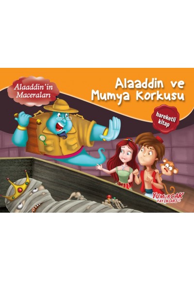 Alaaddin Ve Mumya Korkusu - Üç Boyutlu Kitap (Ciltli)