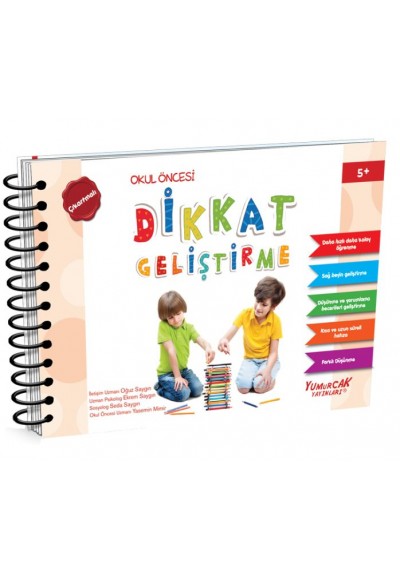 Dikkat Geliştirme 5 Yaş Kitabı