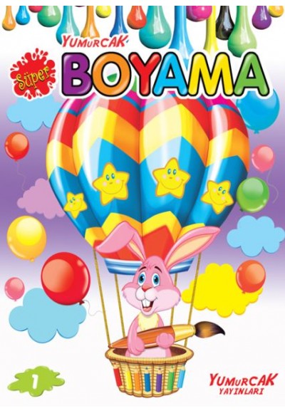 Süper Boyama (8 Kitap Takım)