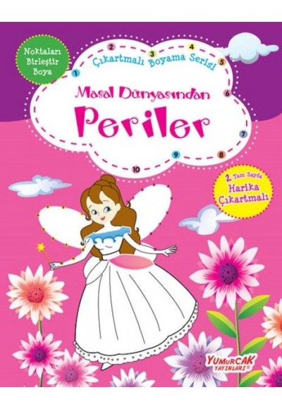 Periler-Çıkartmalı Boyama Serisi