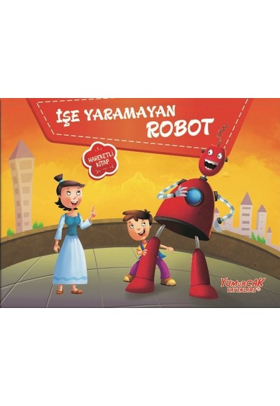 İşe Yaramayan Robot - Üç Boyutlu Kitap