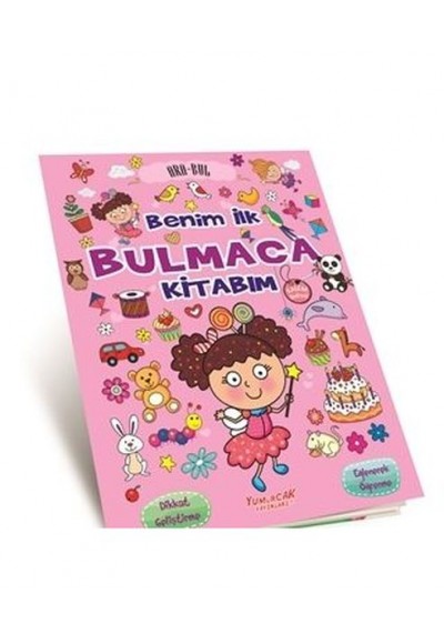 Bulmaca Kitabım Pembe  Kalem Hediyeli