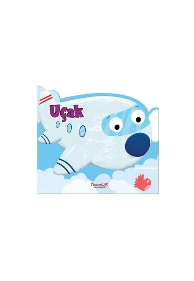 Uçak - Şekilli Kitap