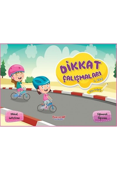 Dikkat Çalışmaları 3. Kitap (Kalem Hediyeli)