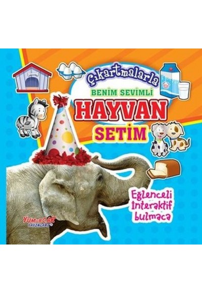 Çıkartmalarla Benim Sevimli Hayvan Setim
