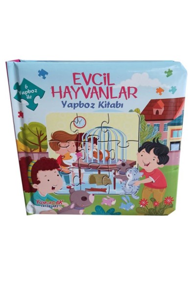 Evcil Hayvanlar - Yapboz Kitabı