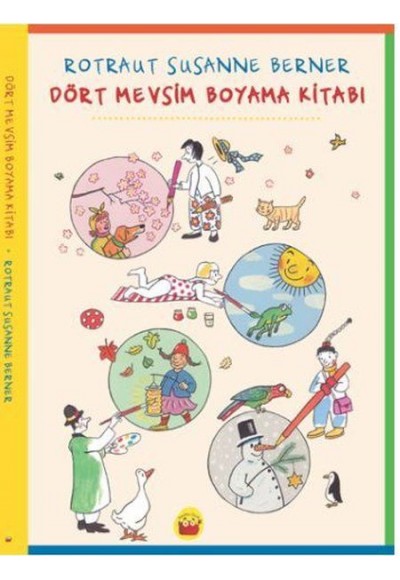 Dört Mevsim Boyama Kitabı