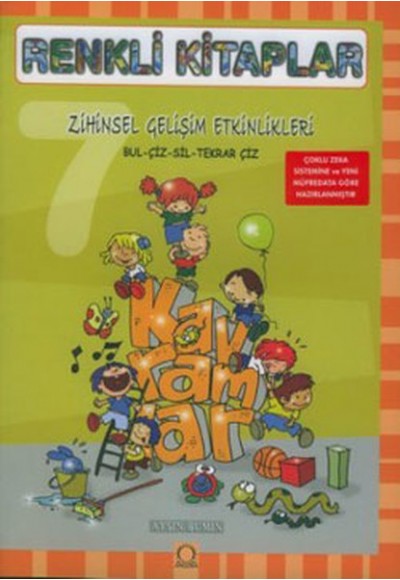 Renkli Kitaplar - 7 Zihinsel Gelişim Etkinlikleri