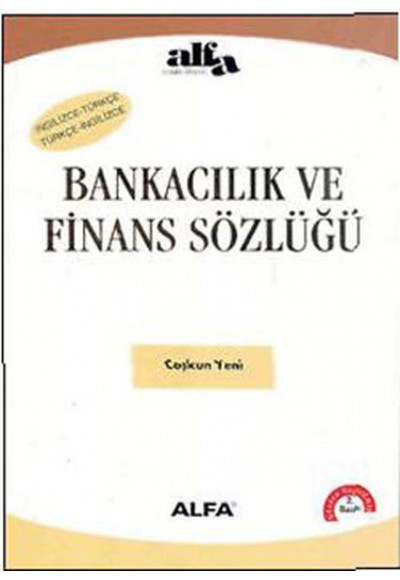 Bankacılık ve Finans Sözlüğü