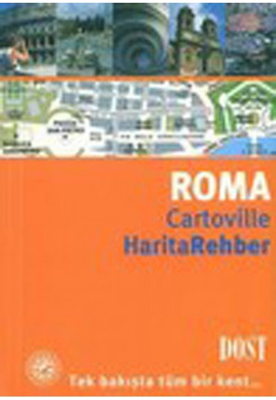 Cartoville Harita Rehber Roma (Ciltli)