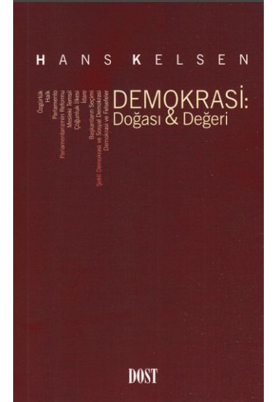 Demokrasi: Doğası & Değeri