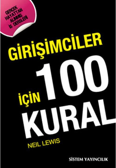 Girişimciler İçin 100 Kural