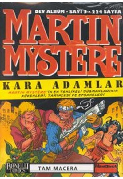 Martin Mystere Dev Albüm Sayı: 3