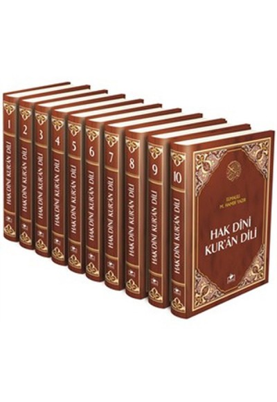 Hak Dini Kuran Dili Elmalılı Tefsiri (10 Cilt)