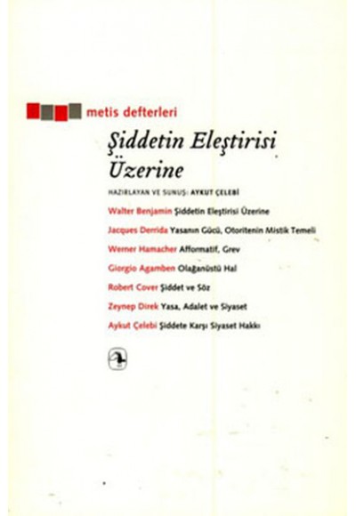Şiddetin Eleştirisi Üzerine