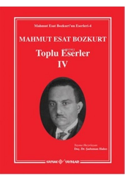 Mahmut Esat Bozkurt Toplu Eserler - 4