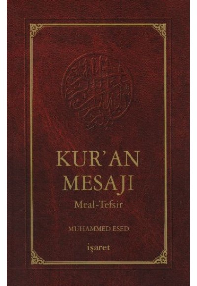 Kur'an Mesajı / Meal - Tefsir - (Ortaboy Mushaflı 2.hamur Ciltli)