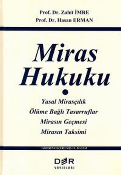 Miras Hukuku (Ciltli)