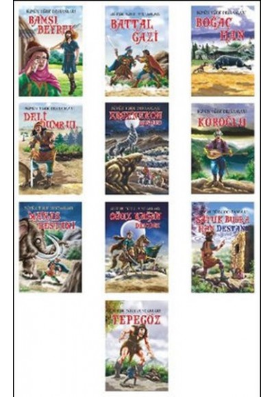 Büyük Türk Destanları (10 Kitap Takım)
