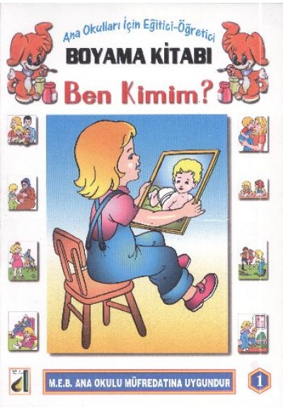 Anaokulları İçin Eğitici-Öğretici  Boyama Kitabı (6 Kitap)