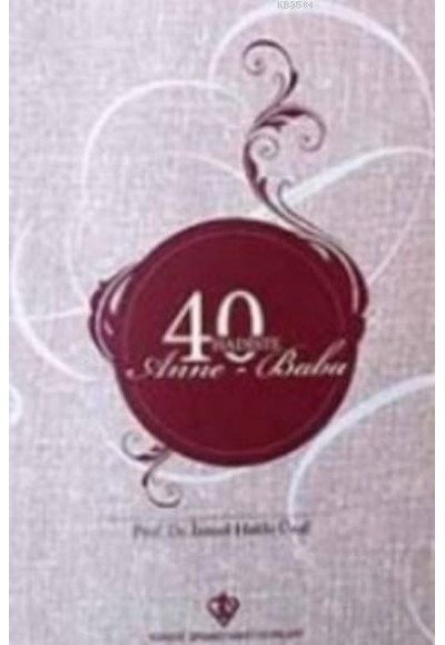 40 Hadiste Anne Baba