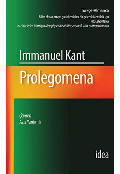 Prolegomena