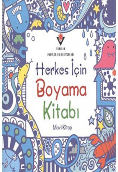 Herkes İçin Boyama Kitabı Mavi Kitap