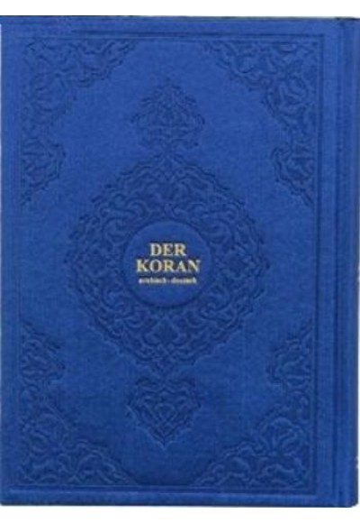 Der Koran (Arapça-Almanca) (Hafız Boy, Şamua, Ciltli)