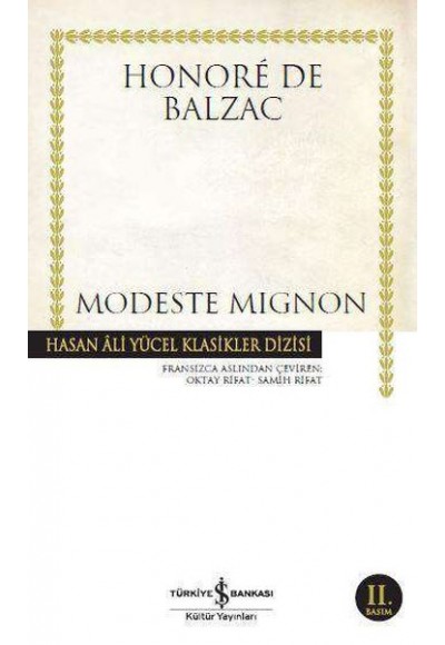 Modeste Mignon - Hasan Ali Yücel Klasikleri