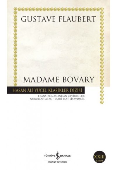 Madame Bovary - Hasan Ali Yücel Klasikleri