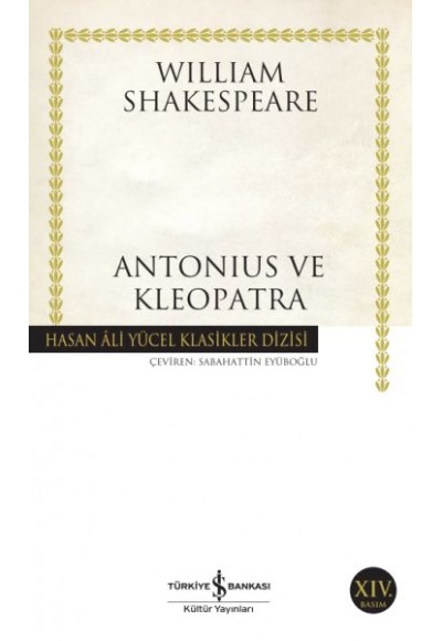 Antonius ve Klopatra - Hasan Ali Yücel Klasikleri