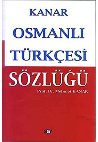 Osmanlı Türkçesi Sözlüğü
