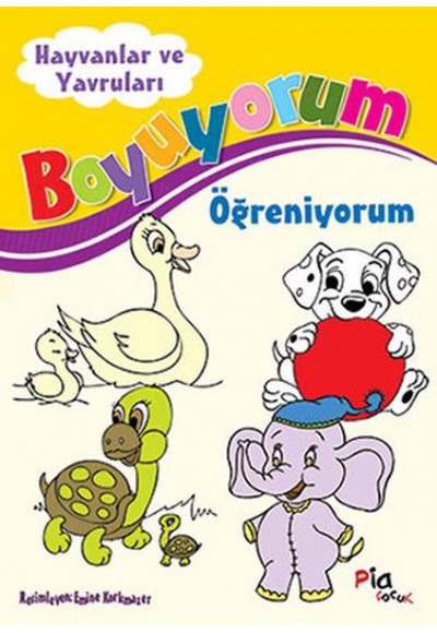 Boyuyorum Öğreniyorum - Hayvanlar ve Yavruları