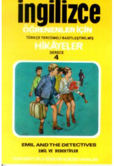 İngilizce Türkçe Hikayeler Derece 4 Kitap 2 Emil ve Dedektifler