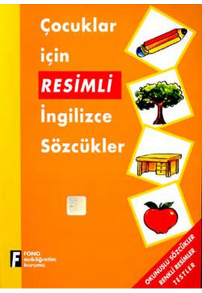 Çocuklar İçin Resimli İngilizce Sözcükler