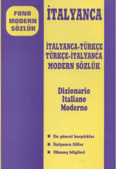 İtalyanca Türkçe Modern Sözlük